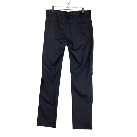 Rhône mens pants classic black 33 x 31 summer comfort & style - Picture 1 of 10